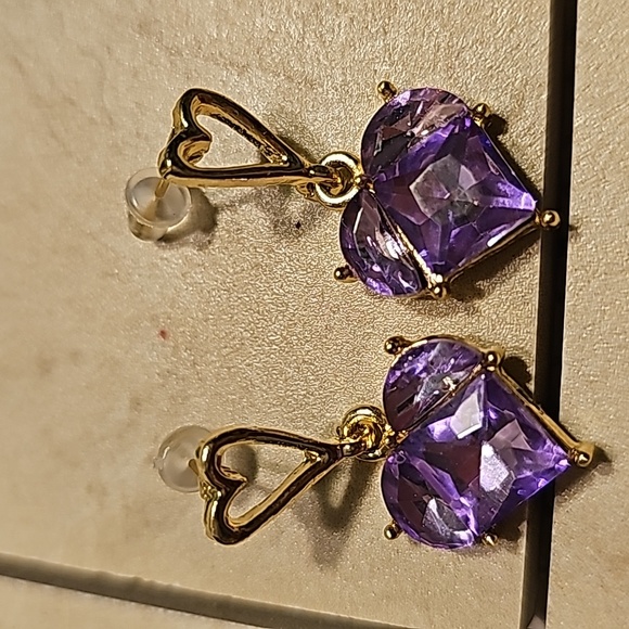 Heart Earrings - Picture 2 of 3